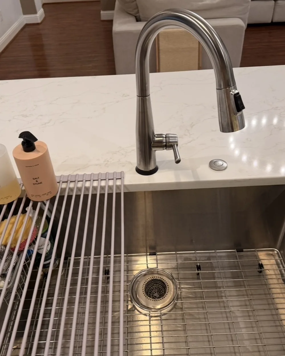 Kitchen Sink after a FreshNest clean